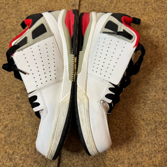 DC Men’s Skate Shoes Red White Black Size 13 - Picture 3 of 8